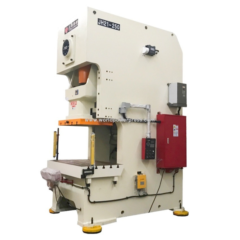 Pojedynczy punkt 250ton Crank Press Maszyna na sprzedaż