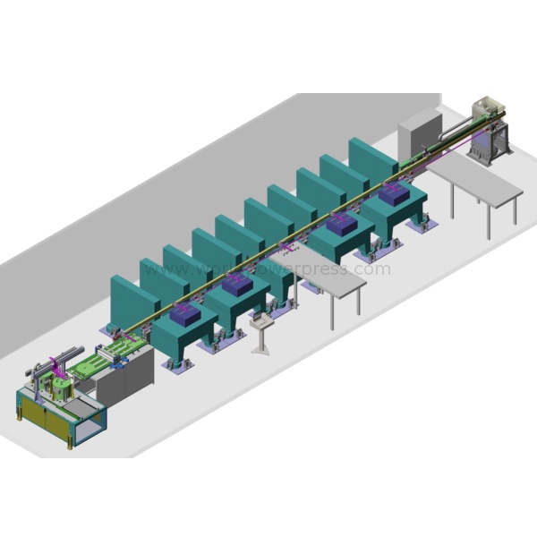 Muti-station Stamping Press Line Servo Transfer Bar